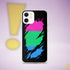 Polysexual Pride Flag Ripped Reveal Clear Case for iPhone®